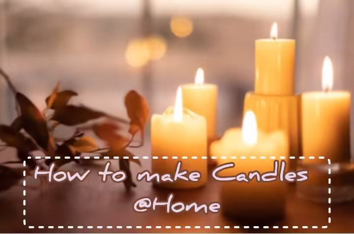 How to make candles at home
